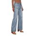 European And American Cross-Border High-Waisted Jeans For Women 2025 Spring New Slimming Wide-Leg Retro Style Elegant_ecoleips.com