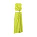Women's clothing style summer new cross-border women's fashion V-neck sexy hollow slim hip evening dress_ecoleips.com