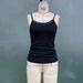 Black Lace Trim Bustier Cami Top for Women Stretchy Corset Style Sleeveless Comfortable Fit plus Size Clothes_ecoleips.com
