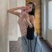 Women's Pure Polka Dot Halter Top Sexy Tie-Up Slimming Summer Tank Top Polyester Spring/Autumn_ecoleips.com