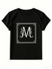 Women's Cause Cotton Tee, Soft Short Sleeve Top For Daily Outfits_ecoleips.com
