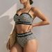 Sexy Bikini Set For Women – Trendy Two-Piece Swimwear | High-Cut & Adjustable Ties – Summer Beach & Pool Essential_ecoleips.com