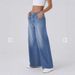 Women’s Vintage Washed Baggy Jeans – 90s Retro Wide-Leg Denim Pants (Light Blue/Navy/Indigo, Sizes S-2XL, Mid-Rise Relaxed Fit)_ecoleips.com