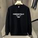 FW25 Matching Couple Cotton Crew Neck Sweatshirt - His & Hers_ecoleips.com