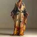 Women's French Style Dress Elegant Printed Long Sleeved Fashionable Spring Autumn New_ecoleips.com