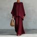 Women's Linen Blend Shirt And Wide Leg Pants Set - Casual Fashion mid Waist Full Length Summer Spring/Autumn Suit_ecoleips.com
