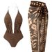 Women's Sexy Two-Piece Swimsuit Set Trendy Comfortable Beachwear for Summer_ecoleips.com