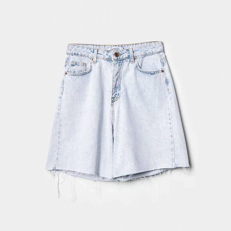 Women's Clothing Denim Shorts High Waist Denim Hot Girls_ecoleips.com