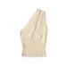AP26080-26 Summer Hollow Out One-Shoulder Camisole Women, Slim Fit Sleeveless Knit Tank Top For Women_ecoleips.com
