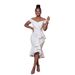 Women's Clothing Women's Off-Shoulder Mermaid Evening Dress Style Fashionable Elegant For Formal & Casual For Women_ecoleips.com