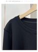 120Kg Large Size Bottoming Shirt Women's Clothing To Cover The Belly Maillard Coffee Outside Wearing Knitted T-shirt_ecoleips.com