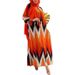 Premium Muslim Abaya Dress – Elegant Hand-Painted Chiffon Maxi Dress With Belt, Modest Long Sleeve Kaftan For Women, Breathable & Stretchy_ecoleips.com