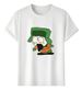 Women's T-Shirts Tshirt Muscle Freaks Kyle Southpark Style Cartoon_ecoleips.com