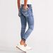 Women's Slim Fit Jeans European And American Style Versatile Embroidered Skinny Pants_ecoleips.com