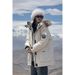 girl Girl Couple Workwear Down Cotton Jacket For Women 2024 New Mid-Length Large Fur Collar Thickened Parka Winter Coat_ecoleips.com
