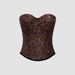Aria Basics Aria Basics Luo Qiuguo European And American Style Leopard Print Velvet Tube Top Vest Camisole White Versatile Outerwear Sexy Slim_ecoleips.com