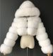 Fur Jacket Short With Hat Imitation Fur Imitation Fox Hair Long Sleeve Splicing Women's Wholesale Short Fur_ecoleips.com