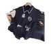 European Linen Embroidered Top And Pants For Women 2025 Summer New Turn-Down Collar Sleeveless Shirt + Shorts Two-Piece_ecoleips.com