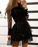 Women's Clothing Patchwork Waist Dress Casual Shirt Dress_ecoleips.com