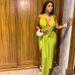 Sexy Solid Color Bandage Bodycon Dress Slim Fit V Neck Halter Wrap Chest Fashion Women's Party Club Evening Dress_ecoleips.com