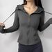 Women's UPF 50+ Hooded Sun Protection Jacket – Quick-Dry Yoga Running Top (S-XXL, 9 Colors, Nylon-Spandex Blend, Lightweight & Breathable)_ecoleips.com