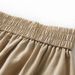 Tencel Skirt Women Fashion Temperament Feminine High Quality Elastic Waist Slim Solid Color A Line Skirt_ecoleips.com