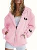 Women's Street Style Trendy Printed Hooded Sweatshirt Long Sleeved Loose Fit European American New 2025 Outerwear_ecoleips.com