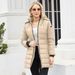 Women's Clothing Women's Long Sleeved Cotton Coat Anti-Splashing Detachable Cap Warm Jacket For Autumn And Winter Party Style_ecoleips.com