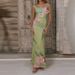 Sexy Off Shoulder Slim Fit Bohemian Dress Women Elegant Holiday Party A-line Dresses Asymmetric Floral Print Summer Long Dress_ecoleips.com