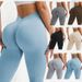 Women's Clothing 6 Colors Seamless V Waist Threaded Flared Pants Yoga Pants Wide Leg Pants Fitness Pants Sports Trousers Female Leggings_ecoleips.com