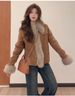Winter Plush Thick Fluff Jacket Women's Cotton Clothes 2026 New Winter Small Fragrance Maillard Versatile Wear_ecoleips.com