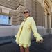 Women's Clothing New Long Sleeved Ruffled French Shirt Double Layer Casual Shorts Suit_ecoleips.com