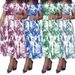 Women's Clothing Large Size Women's Printed Stand Collar Belt Dress_ecoleips.com