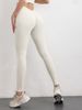 Women's Clothing Peach Rear V Nude Yoga Pants For Women Ins High Waist Butt Lift Peach Butt Lift Sports Chrysanthemum Sports Fitness_ecoleips.com