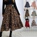 Verve 52206#Elegant Women's Midi Casual Simple Slim Fit A-line Skirt Trendy_ecoleips.com