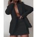 Women's Clothing Spring Solid Color Suit Small Suit Jacket Short Skirt Two Piece Suit_ecoleips.com