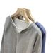 Real Shot Of European American Color-blocked Faux Two-piece Long-sleeve Sweatshirt For Women, Spring And Autumn Thin_ecoleips.com