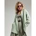 Summer Cotton Crepe Shirt For Women Comfortable, Loose-Fitting, Elegant Polo-Style Blouse_ecoleips.com