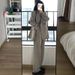 girl Fashion Casual Blazer Women's 2025 Spring Autumn New Korean Style Loose Slimming Two-Piece Suit Set_ecoleips.com