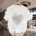 Men's Cool Sporty Casual T-Shirt Heavyweight Versatile Trendy American Summer Style Short Sleeved Wholesale Top for Cross-Border_ecoleips.com