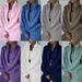 Women's Clothing Fleece Hoodie Two-Piece Set Streetwear Casual Tracksuit Pullover & Joggers Spring Outfit_ecoleips.com