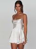 K New Sexy Slim Fit And Slimming Backless Solid Color Suspender Dress Short_ecoleips.com