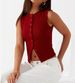 Women's Clothing Casual Style Versatile Simple Vest Tops For Women New Style Temperament Solid Color Slim Fit_ecoleips.com