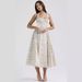 Women's Clothing Fashion Printed Halter Neck Lace Dress_ecoleips.com