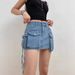 Women's Street Style Sexy 3D Pocket Cargo Denim Mini Skirt Hot Selling Clothing_ecoleips.com
