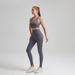 High Waist Yoga Pants For Women - Tummy Control Workout Leggings With Butt Lifting Design, Seamless Stretchy Gym Running Pants For Women_ecoleips.com