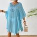 2026 New Style Beach Skirt, Beach Cover-up Blouse, Hook-patterned Patchwork Fringed Swimwear, Bikini Outerwear_ecoleips.com