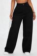 Women's Clothing Retro Loose Scimitar Wide Leg Straight Jeans_ecoleips.com