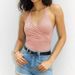 Latte Girl Women's Slimming Halter Neck Tank Top Push Up Sports Solid Color Commuter Fit Summer Top_ecoleips.com