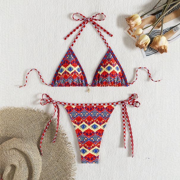 Women's Clothing High Waist Skirt Style Ins Style Small Chest Swimsuit Women's Swimsuit_ecoleips.com